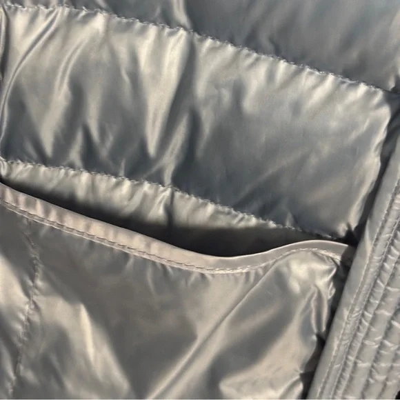 32 degrees Quilted Jacket Med zip up blue-gray No hood LIKE NEW - Picture 10 of 13